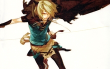 blondes nekomimi animal ears yellow eyes male capes anime boys 2270x1960 wallpaper 